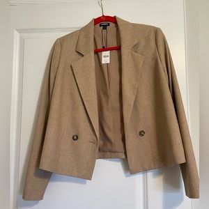 Express Women’s Blazer NWT size S, beige